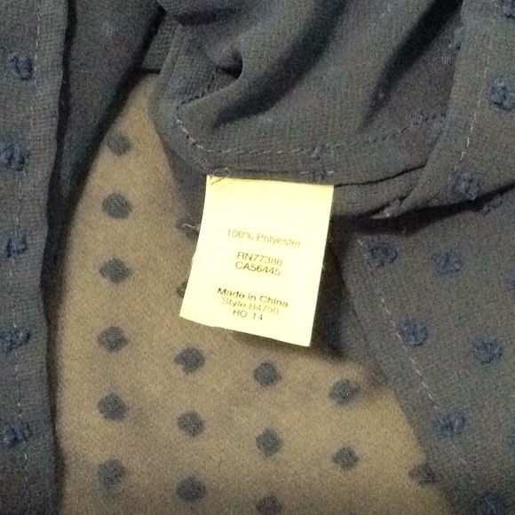 J. Crew Blue Blouse - Picture 3 of 4